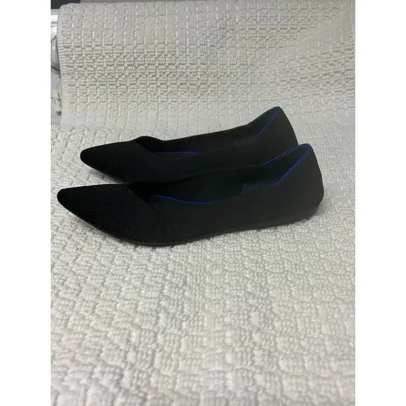 Rothy’s The Pointe Flats, Black, 8.5 W - Picture 3 of 7